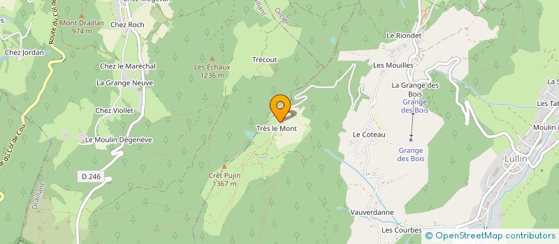 localisation de l'entreprise JEANTHILO à BELLEVAUX