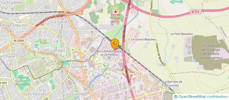 localisation de l'entreprise JEARMO à CLERMONT-FERRAND