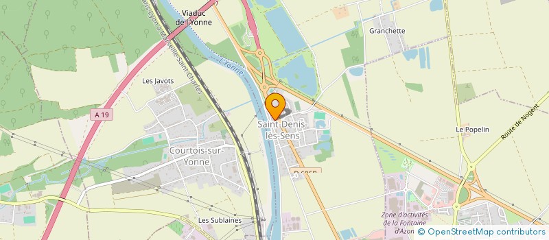 localisation de l'entreprise JEASER à SAINT-DENIS-LES-SENS