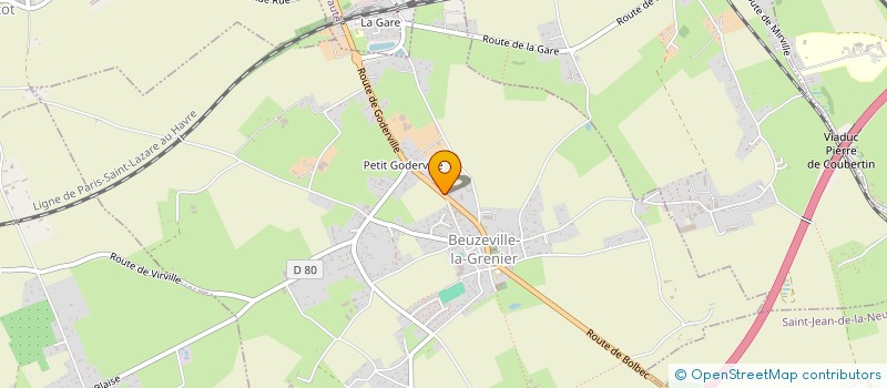 localisation de l'entreprise JEAVIC  BEUZEVILLE-LA-GRENIER