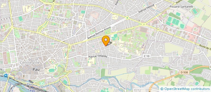 localisation de l'entreprise JEB à PAU
