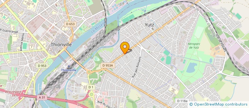 localisation de l'entreprise JEB à YUTZ