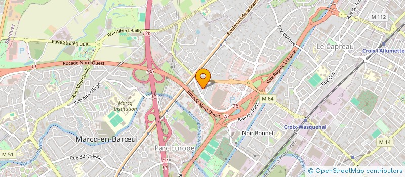 localisation de l'entreprise JEB INVEST à WASQUEHAL