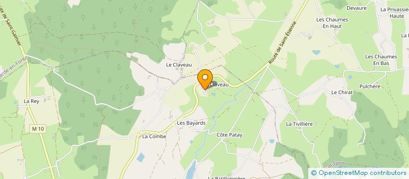 localisation de l'entreprise JEB LEGEND  SAINT-GALMIER