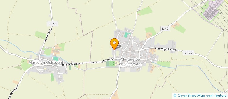 localisation de l'entreprise JEB TRIO BLUES ROCK BAND  MARQUETTE-EN-OSTREVANT