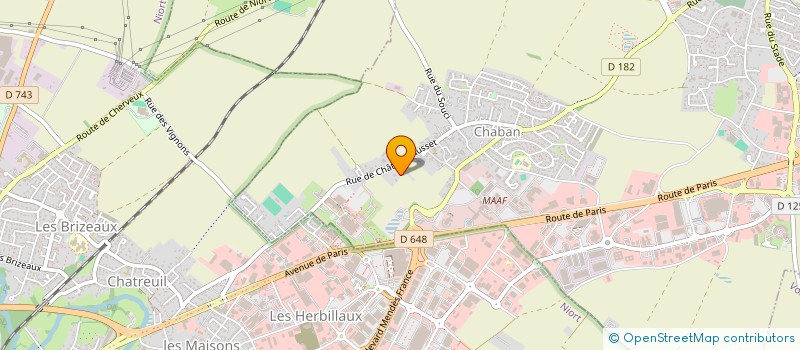 localisation de l'entreprise JEB-WEB SOLUTIONS  CHAURAY