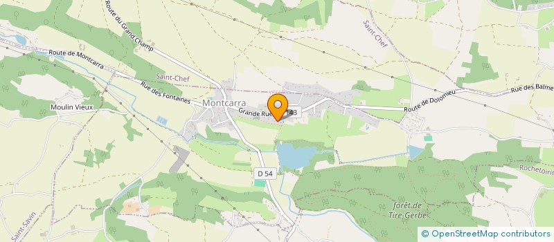 localisation de l'entreprise JEB3  MONTCARRA