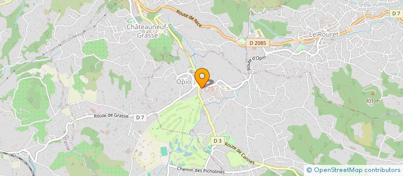 localisation de l'entreprise JEBA  OPIO