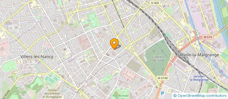 localisation de l'entreprise JEBACI  NANCY