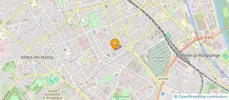 localisation de l'entreprise JEBACIL  NANCY