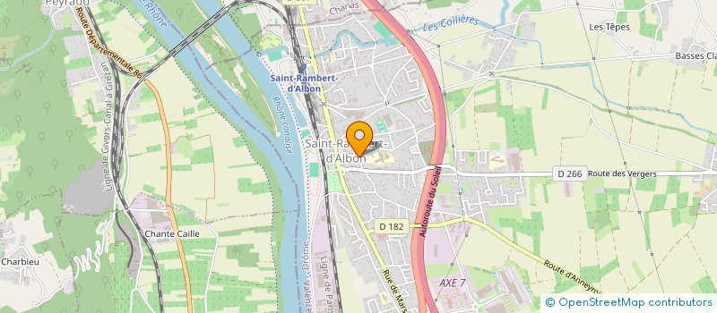localisation de l'entreprise JEBEIMMO  SAINT-RAMBERT-D'ALBON