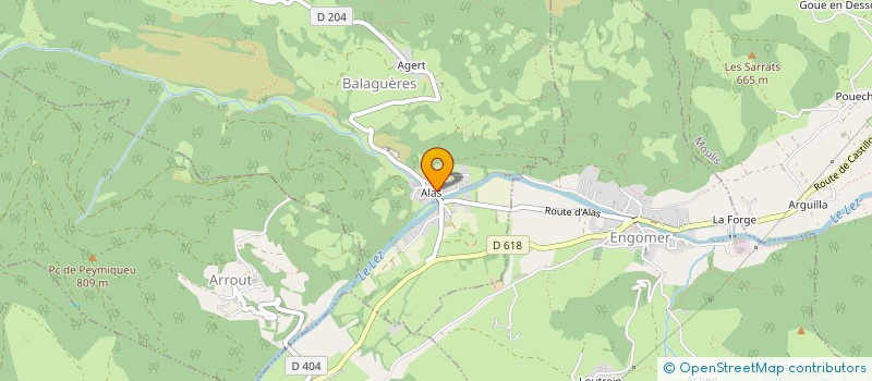 localisation de l'entreprise JEBKOL à BALAGUERES
