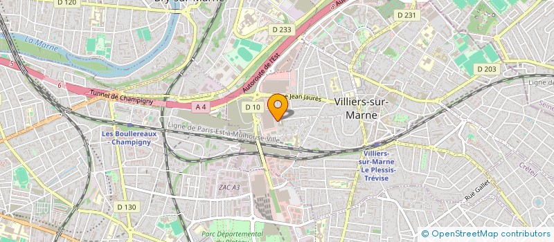 localisation de l'entreprise JEBS  VILLIERS-SUR-MARNE