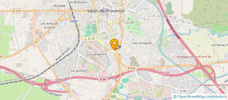 localisation de l'entreprise JEC PARTNER S à SALON-DE-PROVENCE