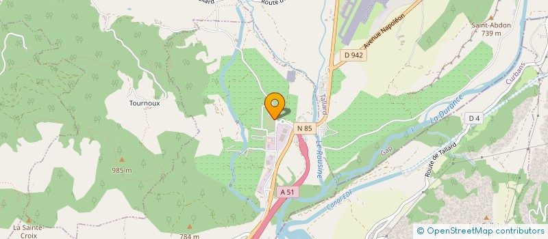 localisation de l'entreprise JECA  LA SAULCE