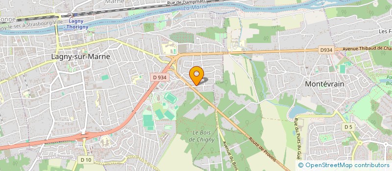 localisation de l'entreprise JECAD INFO  LAGNY-SUR-MARNE