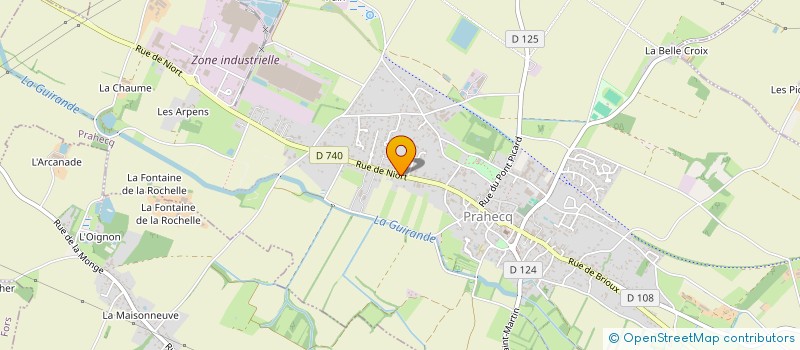 localisation de l'entreprise JECADACA  PRAHECQ