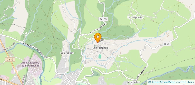 localisation de l'entreprise JECANOLO  PONT-DE-LARN