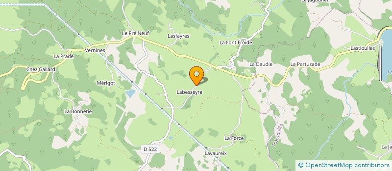 localisation de l'entreprise JECCA à LANOBRE