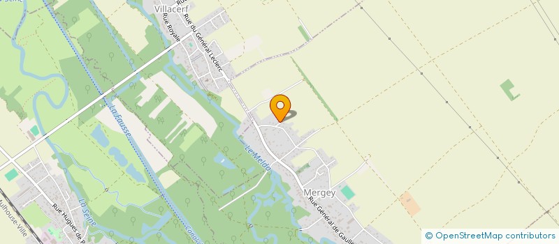 localisation de l'entreprise JECCO  MERGEY