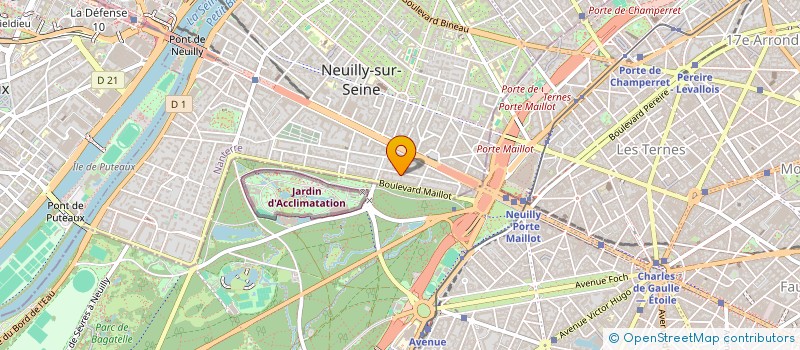 localisation de l'entreprise JECEMAR  NEUILLY-SUR-SEINE