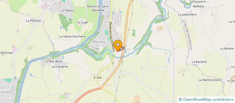 localisation de l'entreprise JECEVE  MOULAY