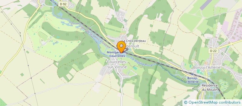 localisation de l'entreprise JECI  MONTGEROULT