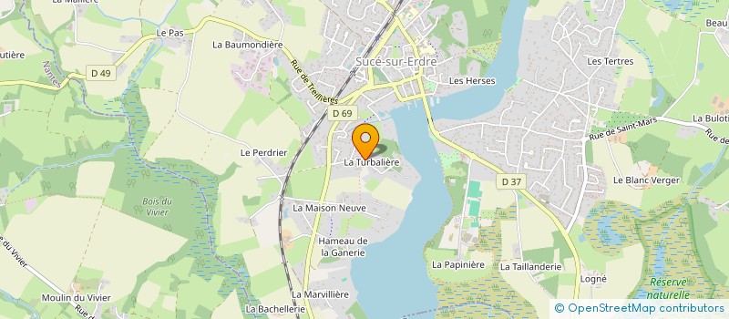 localisation de l'entreprise JECKO à BEAUCOUZE