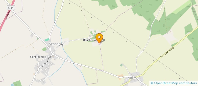 localisation de l'entreprise JECLAIRE  SENNECAY