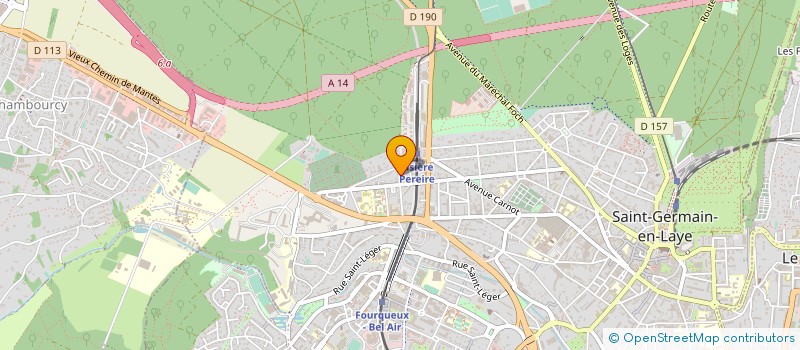 localisation de l'entreprise JECO à SAINT-GERMAIN-EN-LAYE