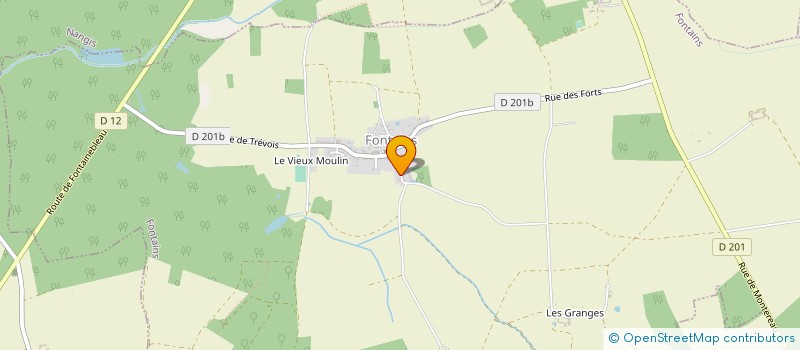 localisation de l'entreprise JECO à FONTAINS