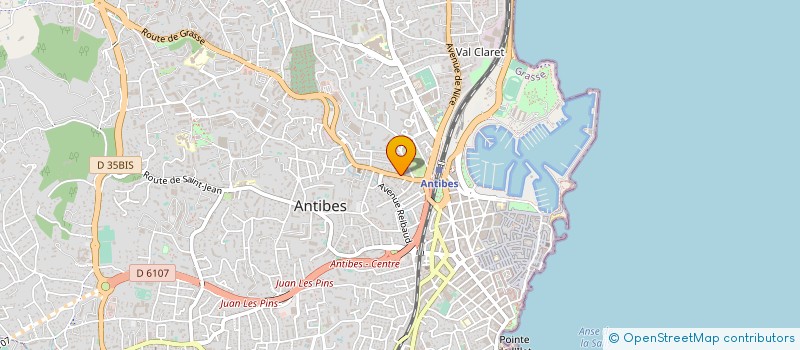 localisation de l'entreprise JECO à ANTIBES