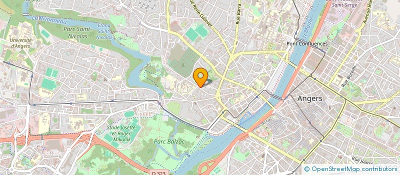 localisation de l'entreprise JECO à ANGERS