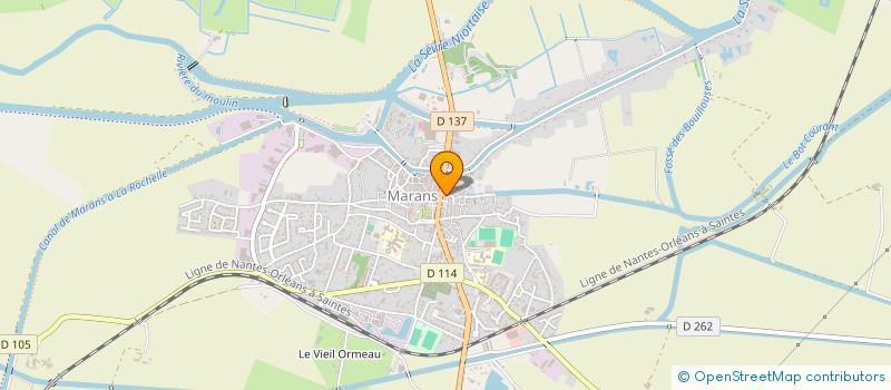 localisation de l'entreprise JECO  MARANS