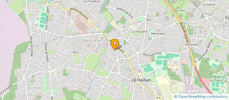 localisation de l'entreprise JECO DEPANNAGE à LE HAILLAN