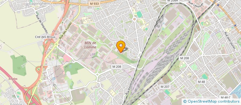 localisation de l'entreprise JECO DISTRIBUTION à LILLE