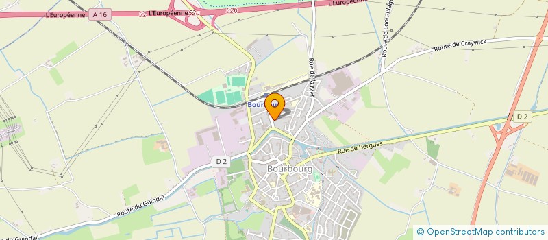 localisation de l'entreprise JECRIS IMMO  BOURBOURG