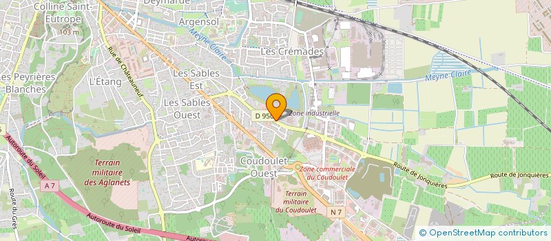 localisation de l'entreprise JECY à ORANGE