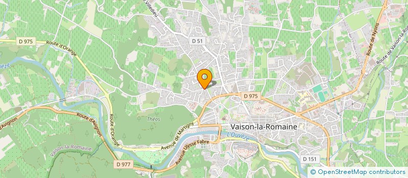 localisation de l'entreprise JECY  VAISON-LA-ROMAINE