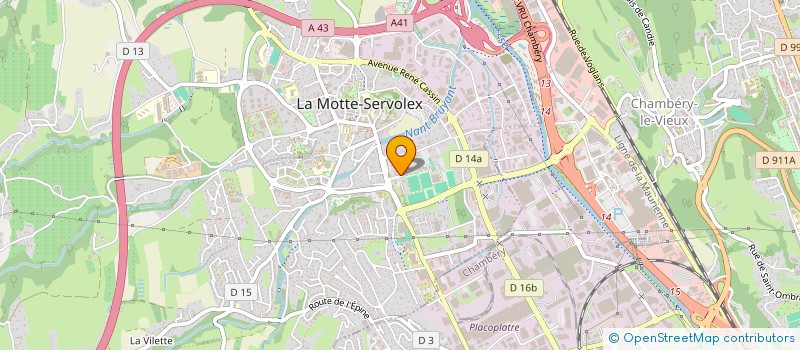 localisation de l'entreprise JECY BIZ  LA MOTTE-SERVOLEX