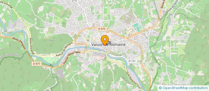 localisation de l'entreprise JECY VAISON  VAISON-LA-ROMAINE