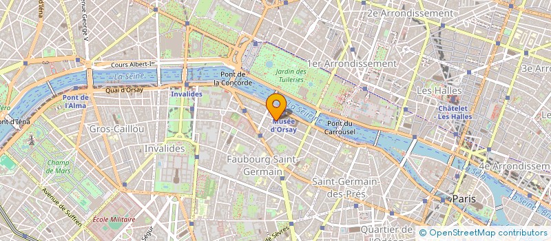 localisation de l'entreprise JED à PARIS