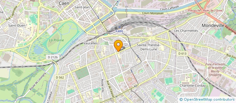 localisation de l'entreprise JED à CAEN