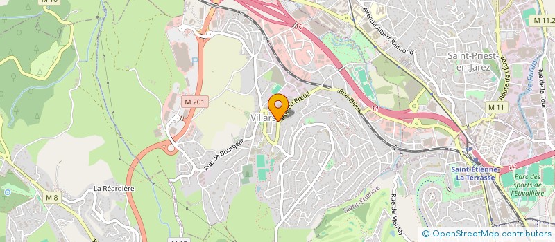 localisation de l'entreprise JED'IMMO  VILLARS