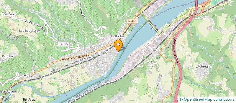 localisation de l'entreprise JED IMMOBILIER  AMPUIS