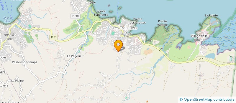localisation de l'entreprise JEDAC à LES TROIS-ILETS