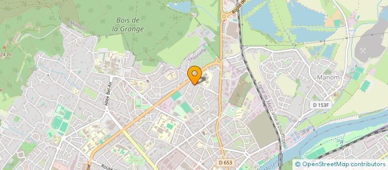 localisation de l'entreprise JEDAM à THIONVILLE