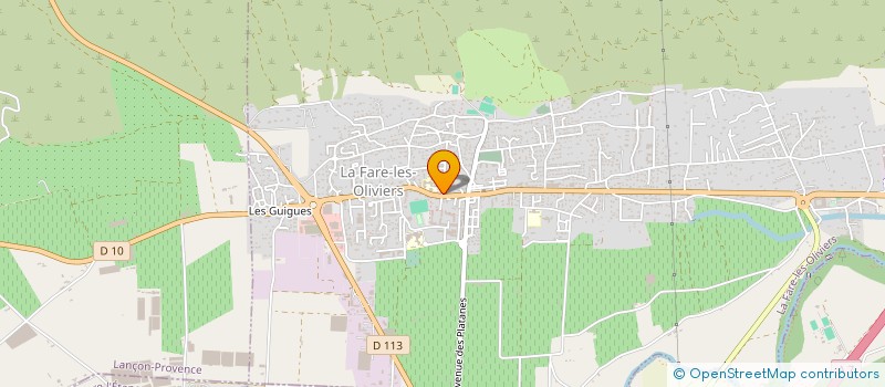 localisation de l'entreprise JEDAY  LA FARE-LES-OLIVIERS