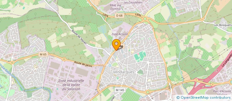localisation de l'entreprise JEDDATRANSPORT à VENDARGUES