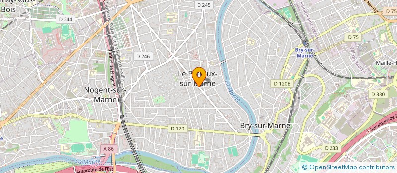 localisation de l'entreprise JEDI  LE PERREUX-SUR-MARNE